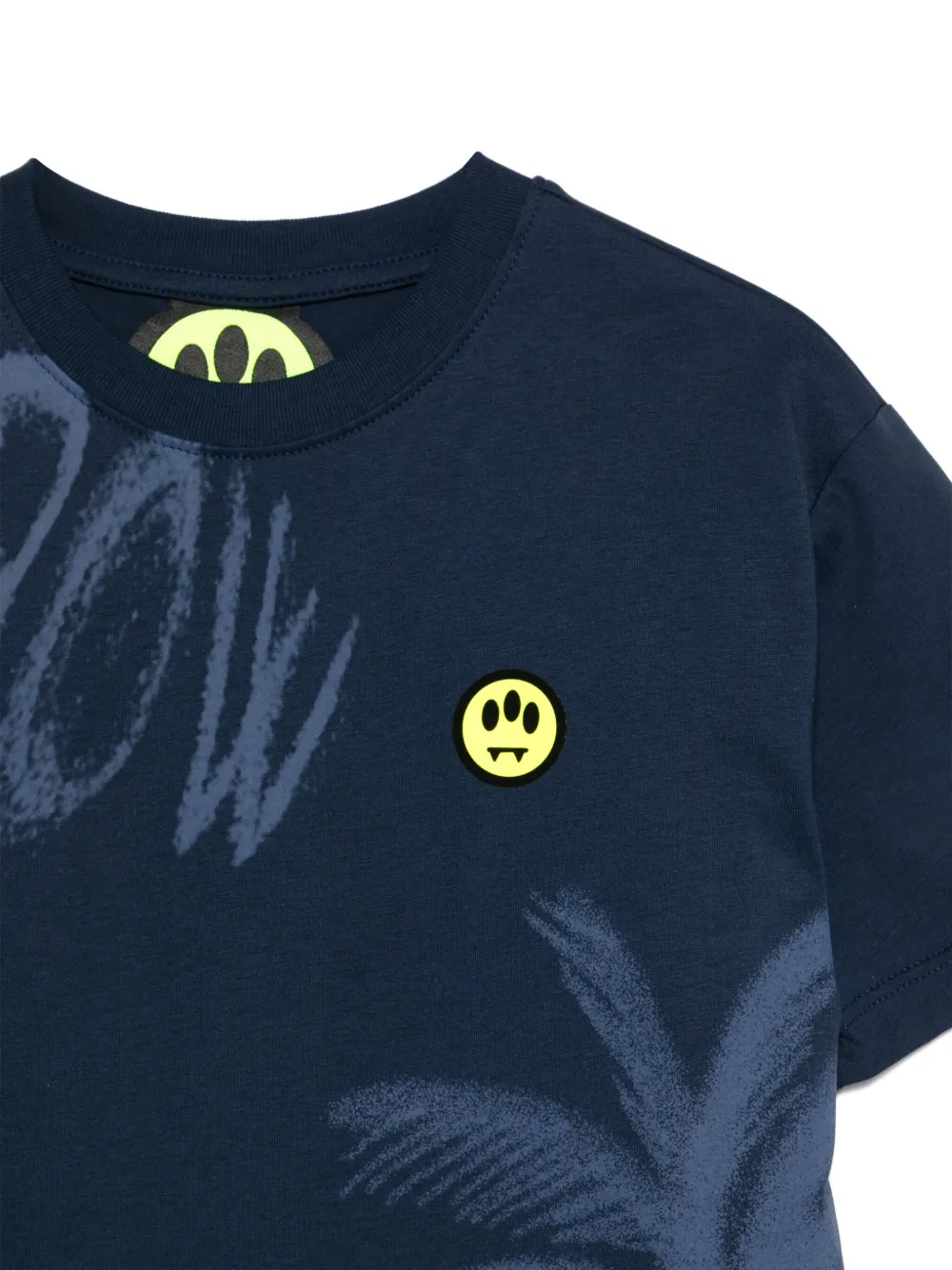 Barrow kids T-shirt met logoprint Blauw