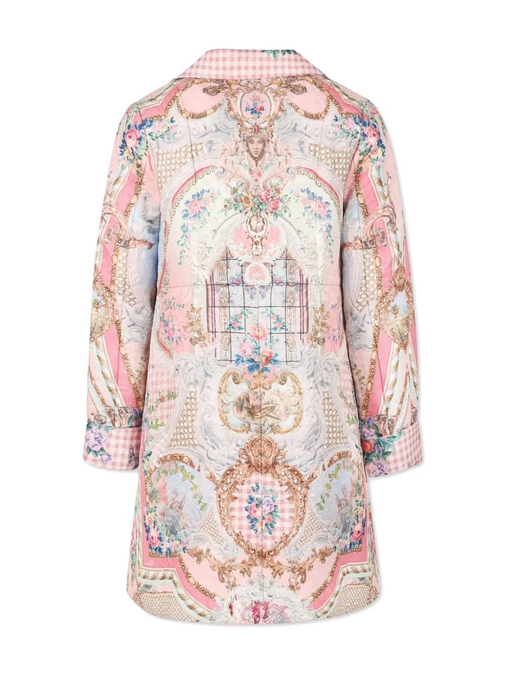 Camilla Kids Lisbon Lullaby-print coat - Roze