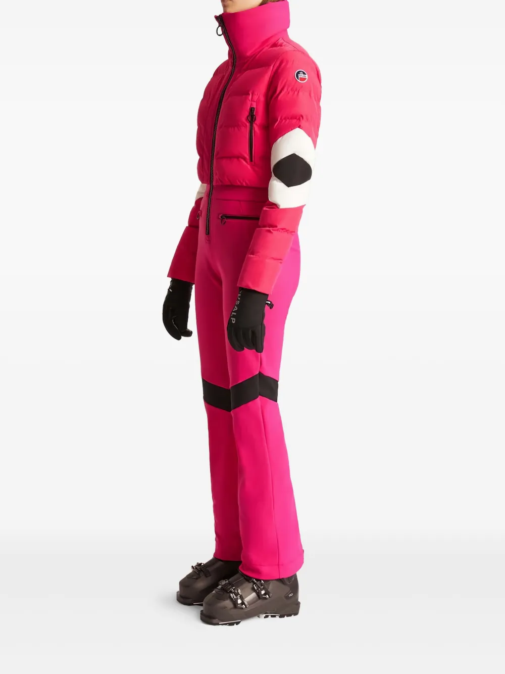 Fusalp Clarisse jumpsuit Roze