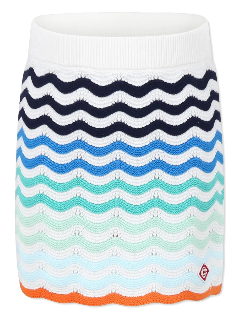 CASABLANCA KIDS falda Gradient Wave | blanco | Image 1