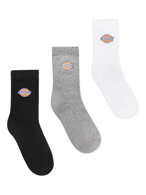 DICKIES logo-appliqué socks (pack of three)