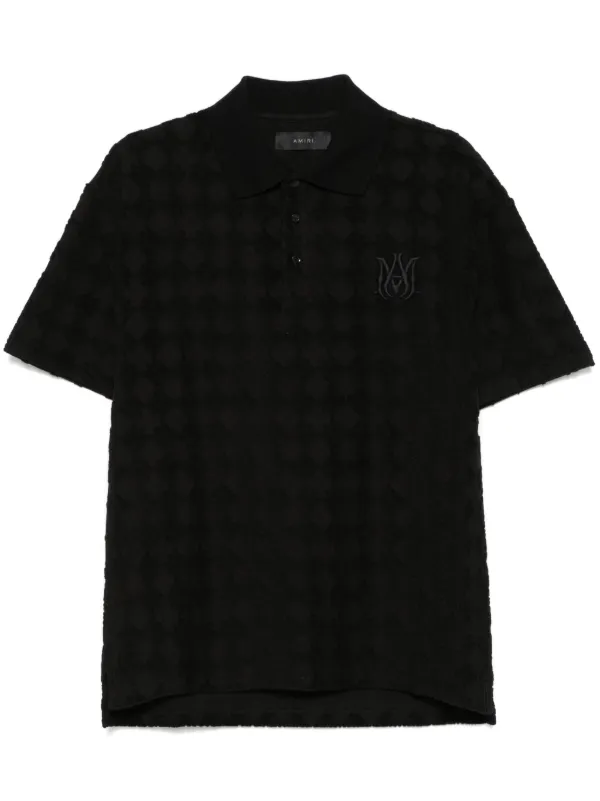 AMIRI MA Quad ポロシャツ | ブラック | FARFETCH JP
