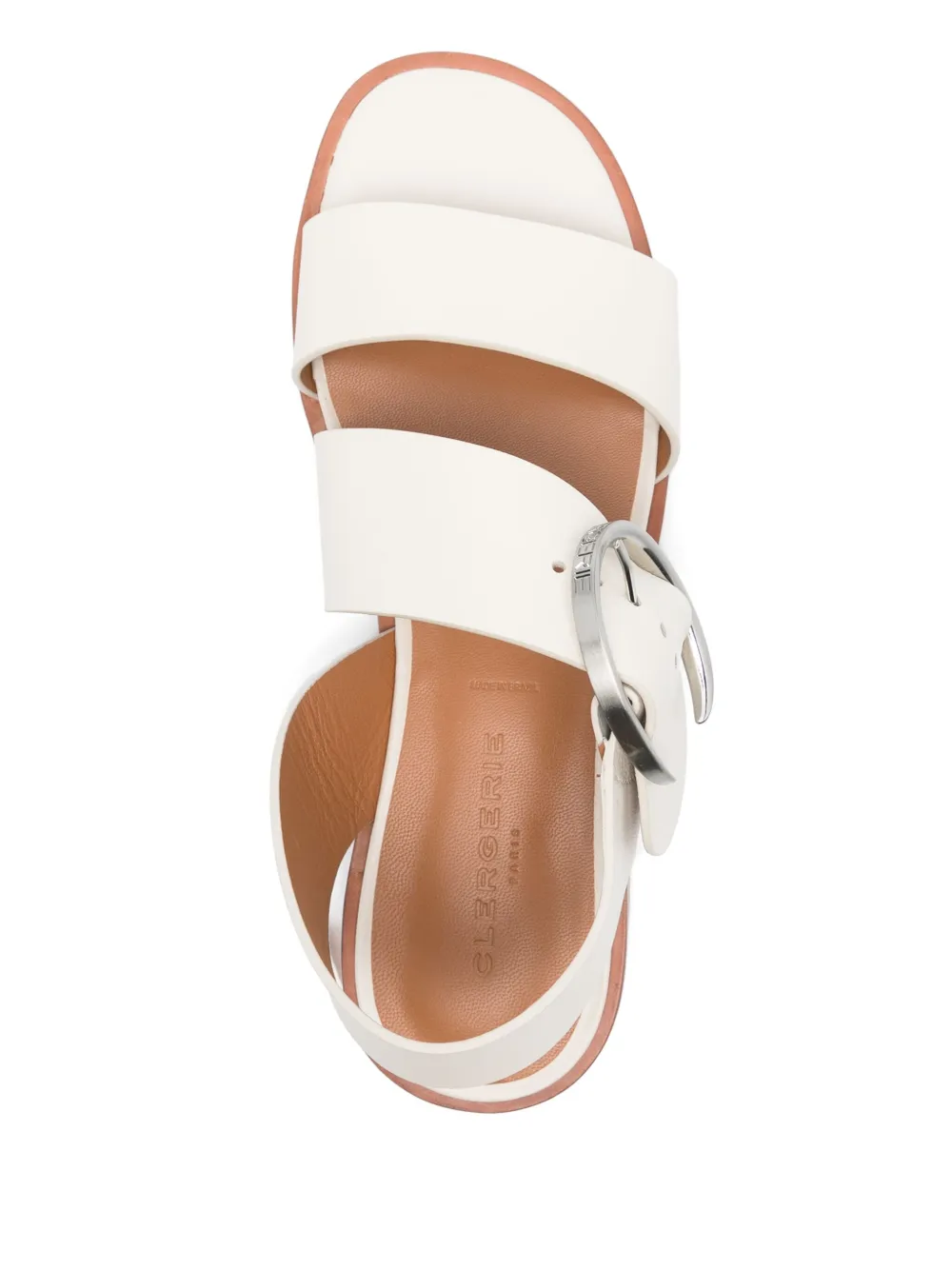 Clergerie Ilona flat sandals Neutrals