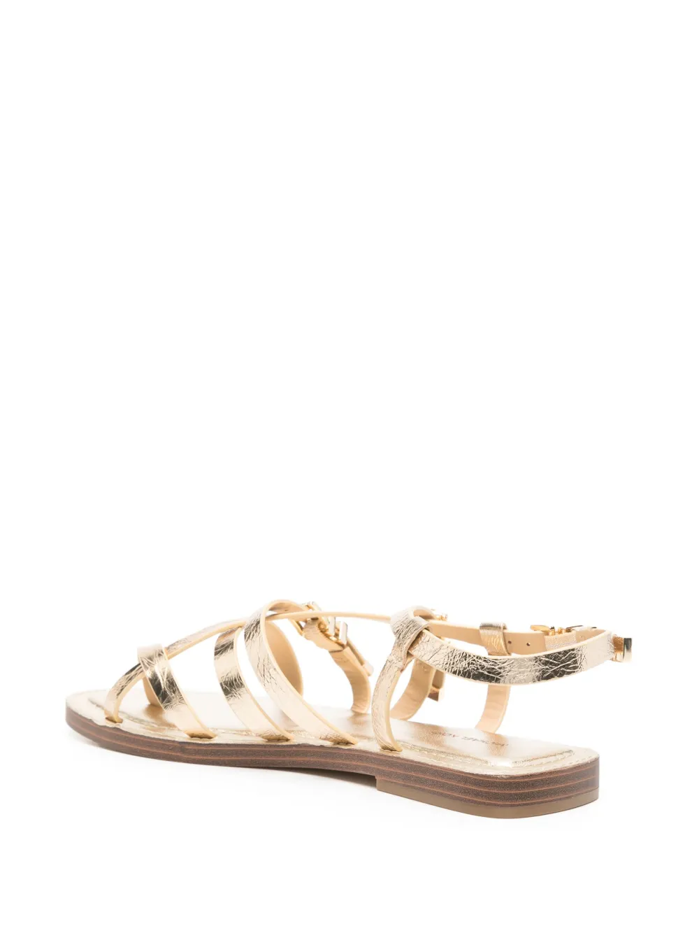 Michael Michael Kors Metallic platte sandalen - Goud