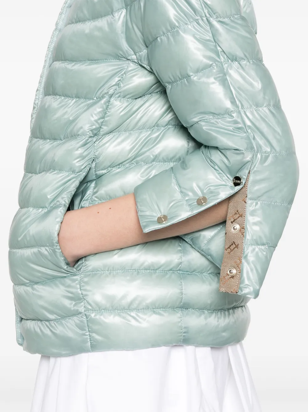 Herno Gewatteerd jack Blauw