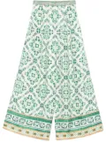 Camilla Corridor of Calm palazzo trousers - White