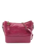 CHANEL Pre-Owned 2019 Medium Aged Calfskin Gabrielle crossbody bag - Pink
