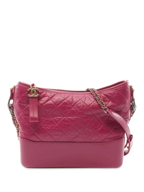 CHANEL Pre-Owned 2019 Medium Aged Calfskin Gabrielle crossbody bag