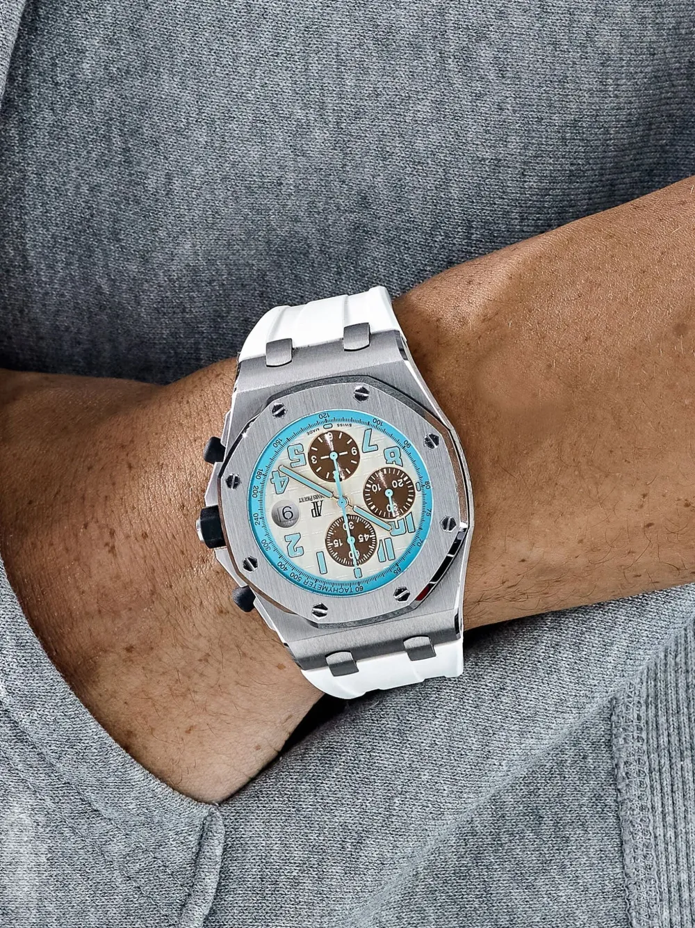 Audemars Piguet pre-owned Royal Oak Offshore Chronograph 42mm - Wit