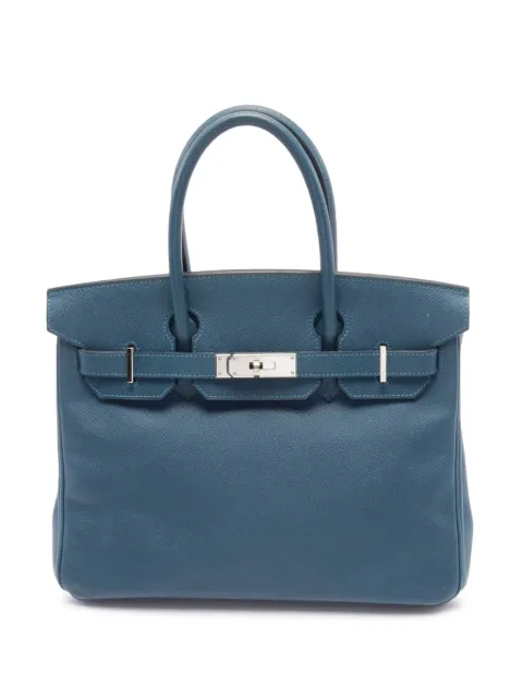 Hermès Pre-Owned bolsa de mano Epsom Birkin Retourne 30 2008