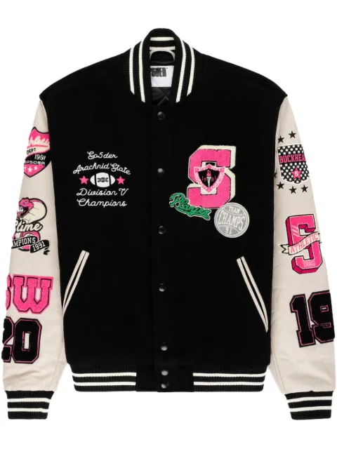 SP5DER Division 5 varsity jacket