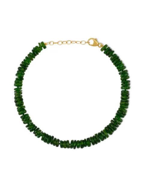 JIA JIA 14K yellow gold Aurora chrome-diopside bracelet 