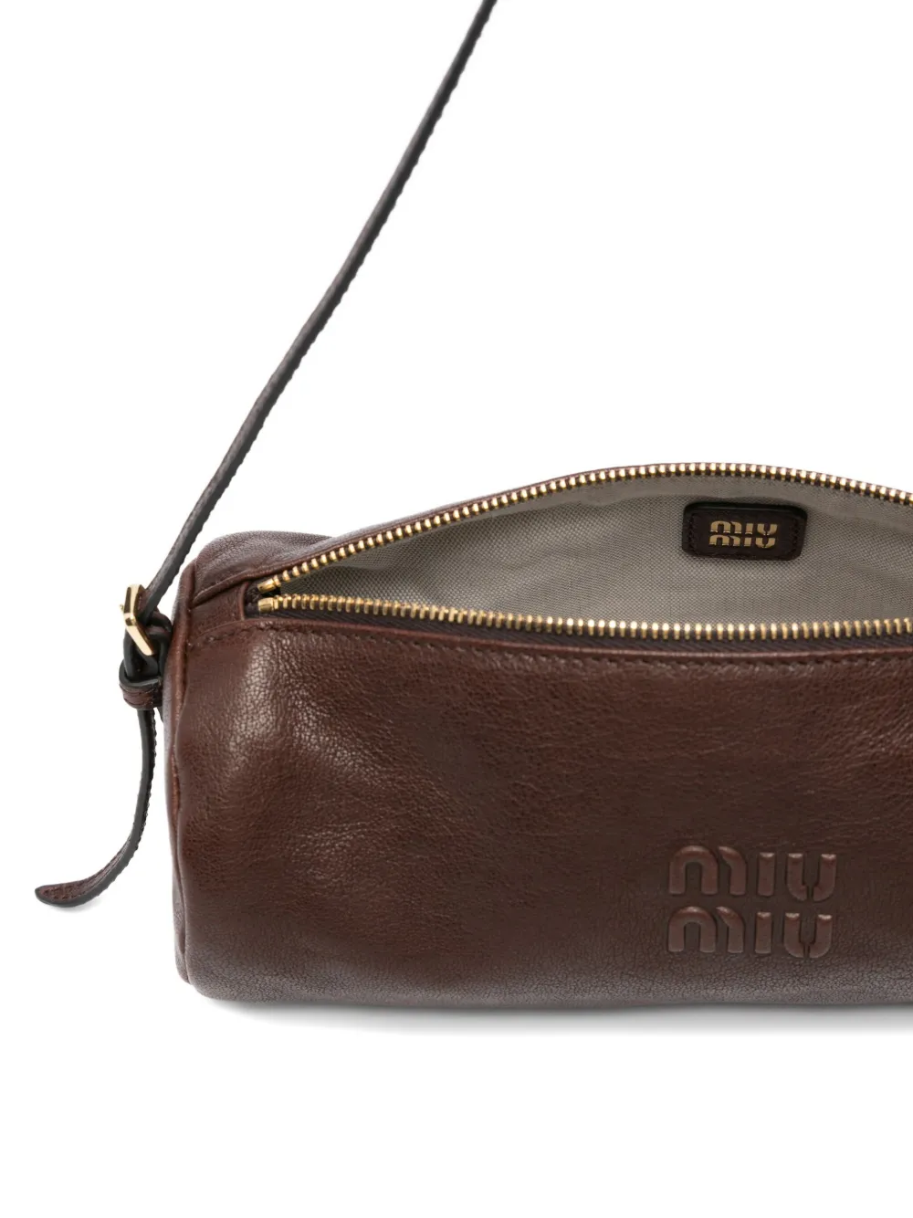 Miu Leren tas Bruin