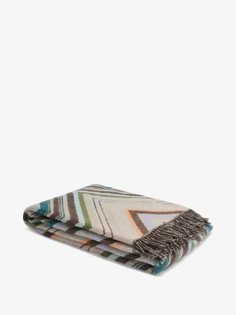 Missoni Home chevron-pattern throw (130cm x 190cm)