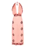 Johanna Ortiz Energetic midi dress - Pink