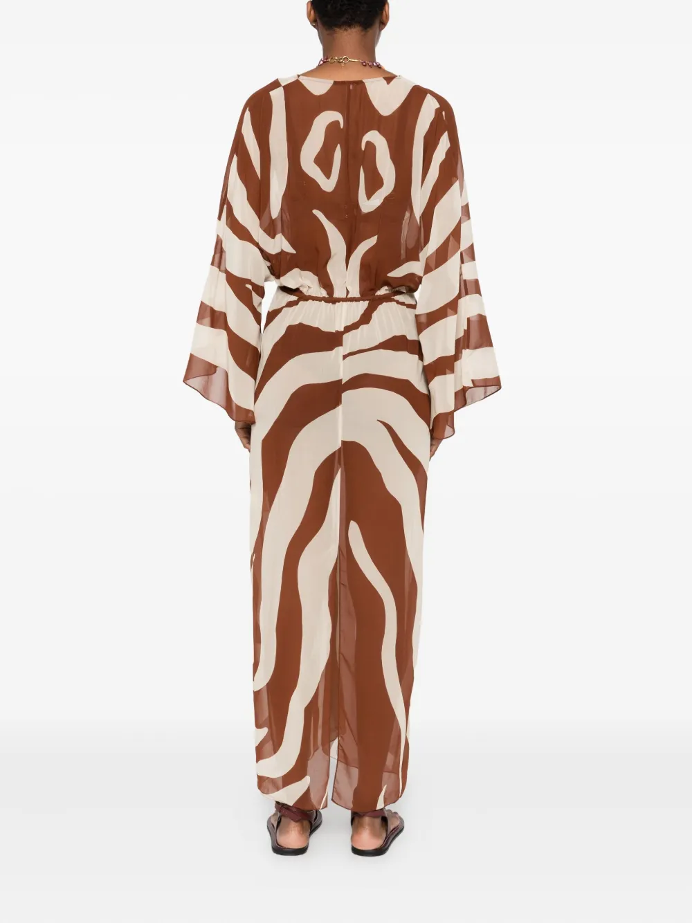 Johanna Ortiz Spiritual Healers maxi-jurk Beige