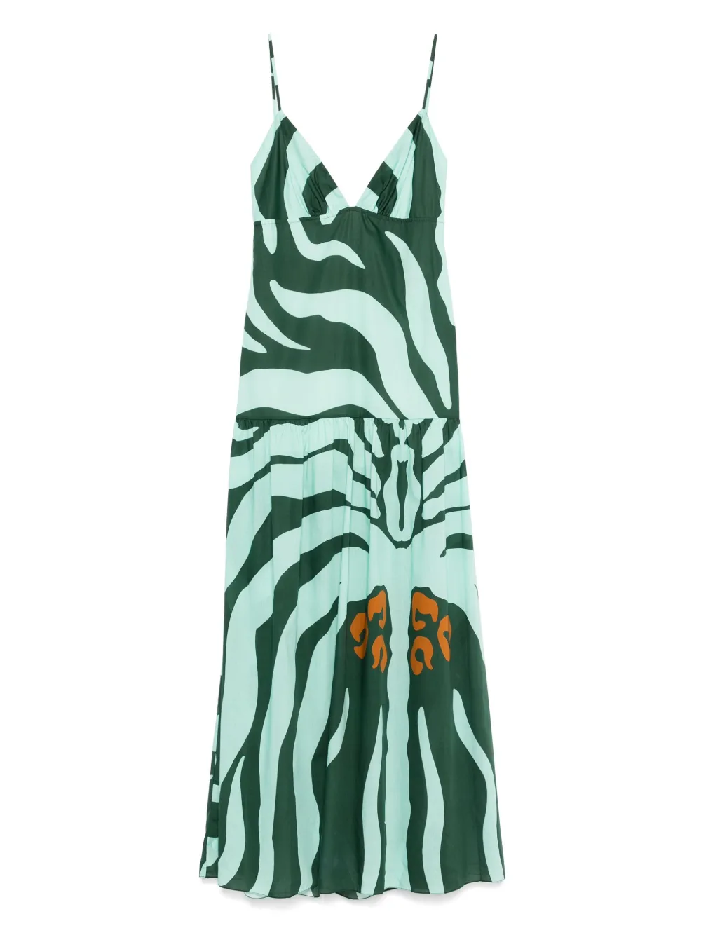 Zea Palm midi dress