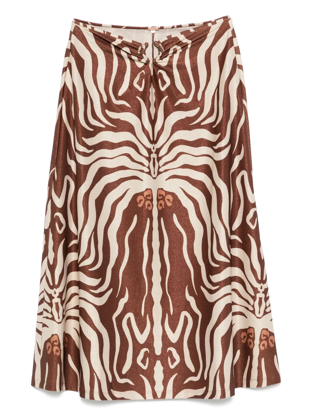 Keel midi skirt