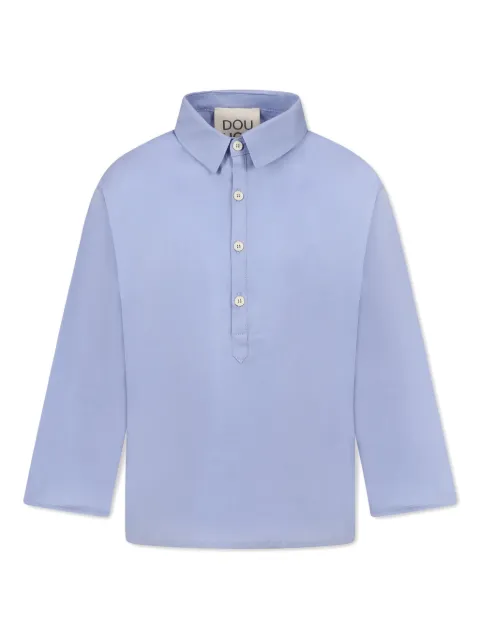 Douuod Kids half-button down shirt 