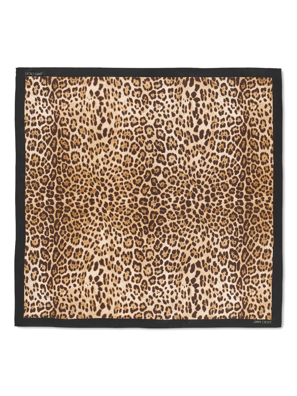 leopard-print scarf