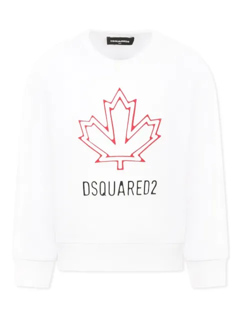 DSQUARED2 KIDS logo-print sweatshirt