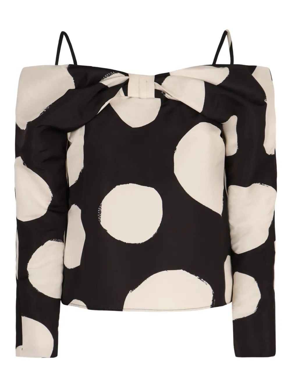 off-shoulder blouse