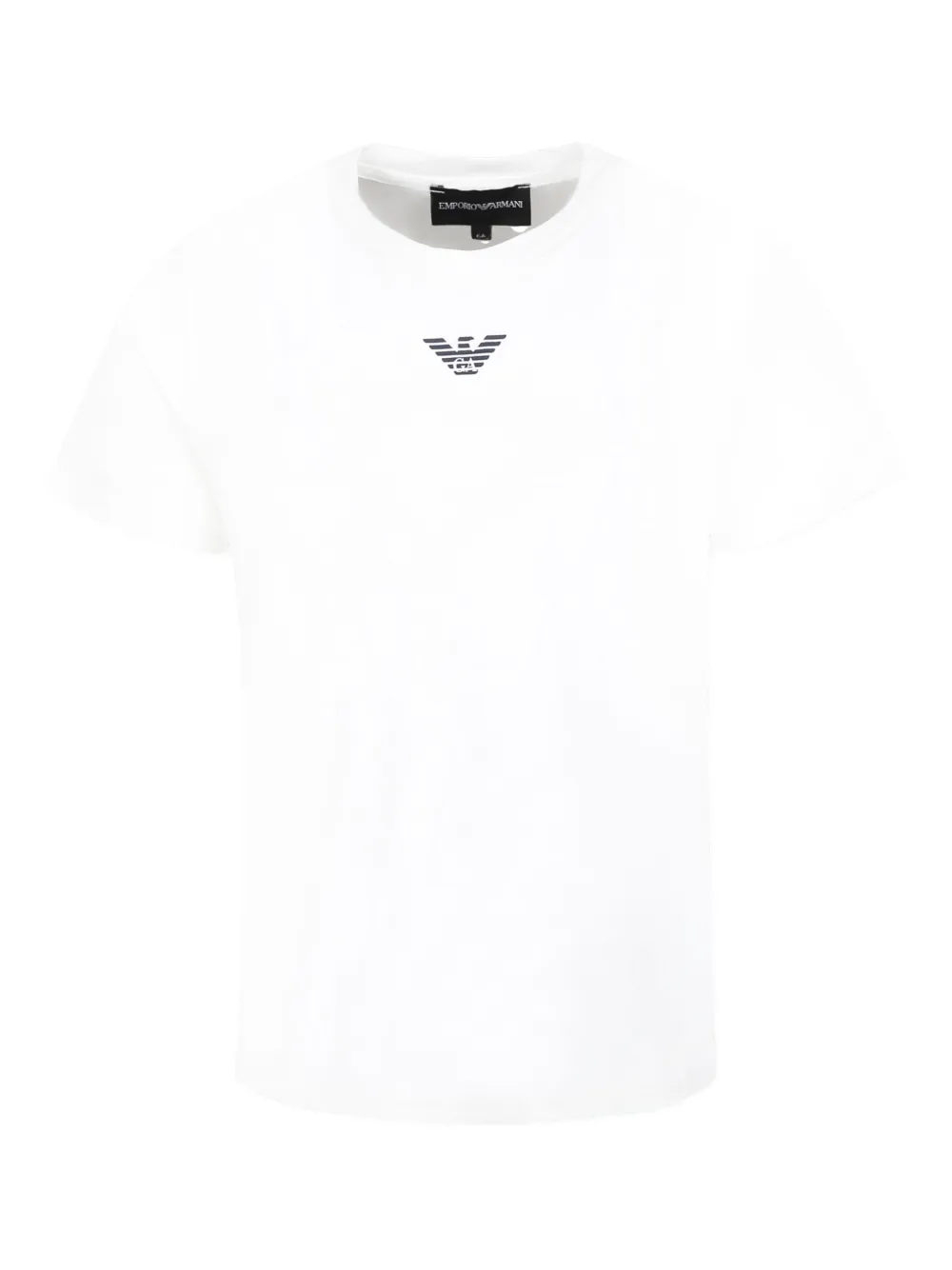 Emporio Armani Logo-print T-shirt In White