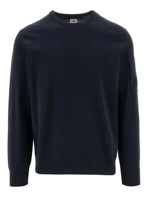 C.P. Company sleeve-pocket crew-neck sweater