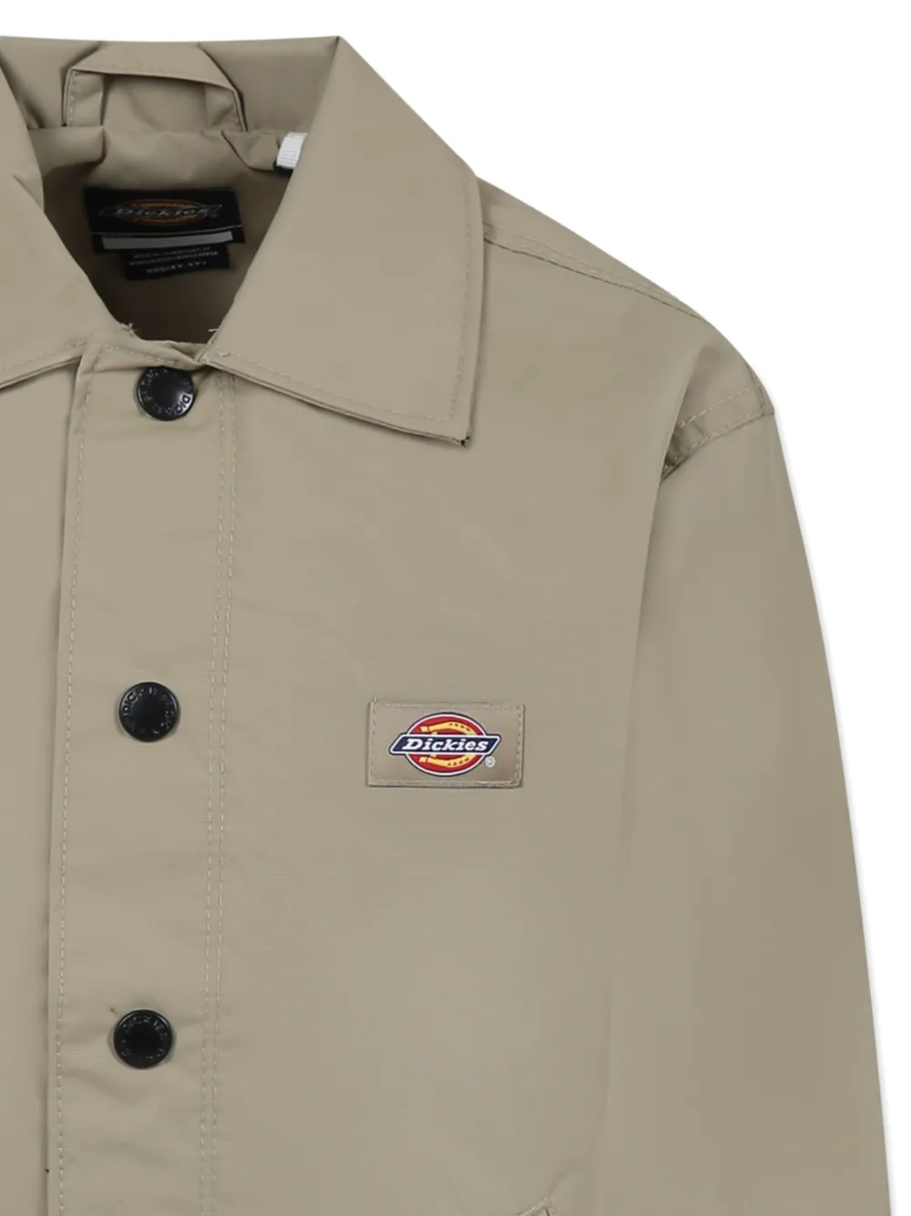 DICKIES Shirtjack met logopatch Beige