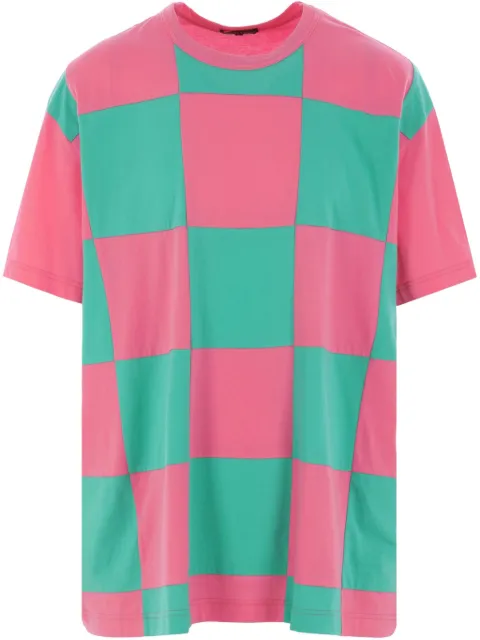 Comme des Garçons Homme Plus checked t-shirt 