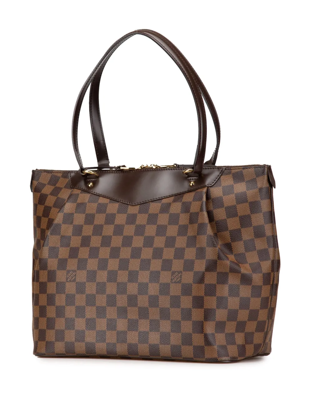 Louis Vuitton Pre-Owned 2011 Damier Ebene Westminster GM schoudertas - Bruin