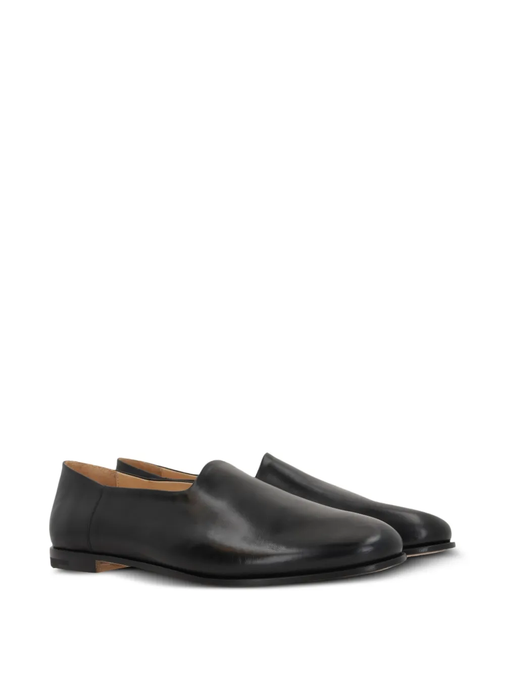 Premiata round toe loafers - Zwart