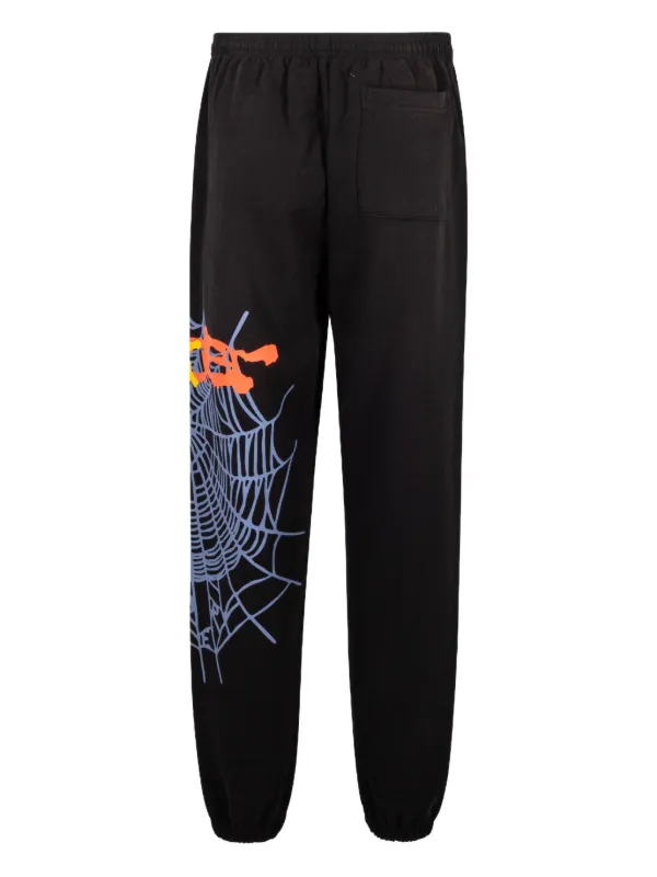 SP5DER Heavy Web Track Pants | Black | FARFETCH