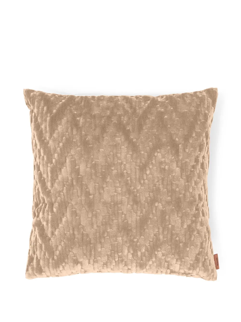 Missoni Home logo-tag cushion | Neutrals | Image 1