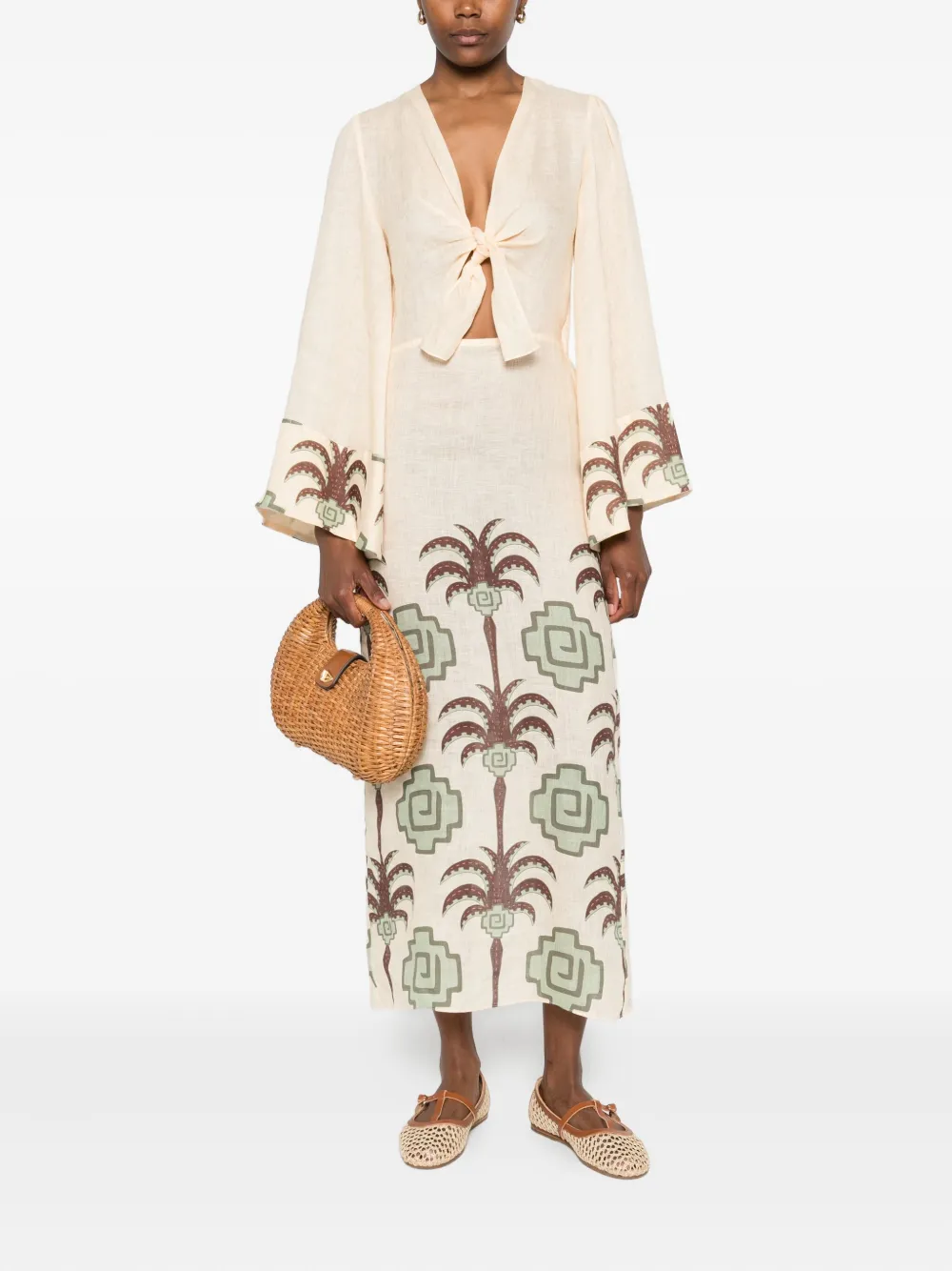 Johanna Ortiz Sailing Flags midi dress | Day Dresses | Image 2