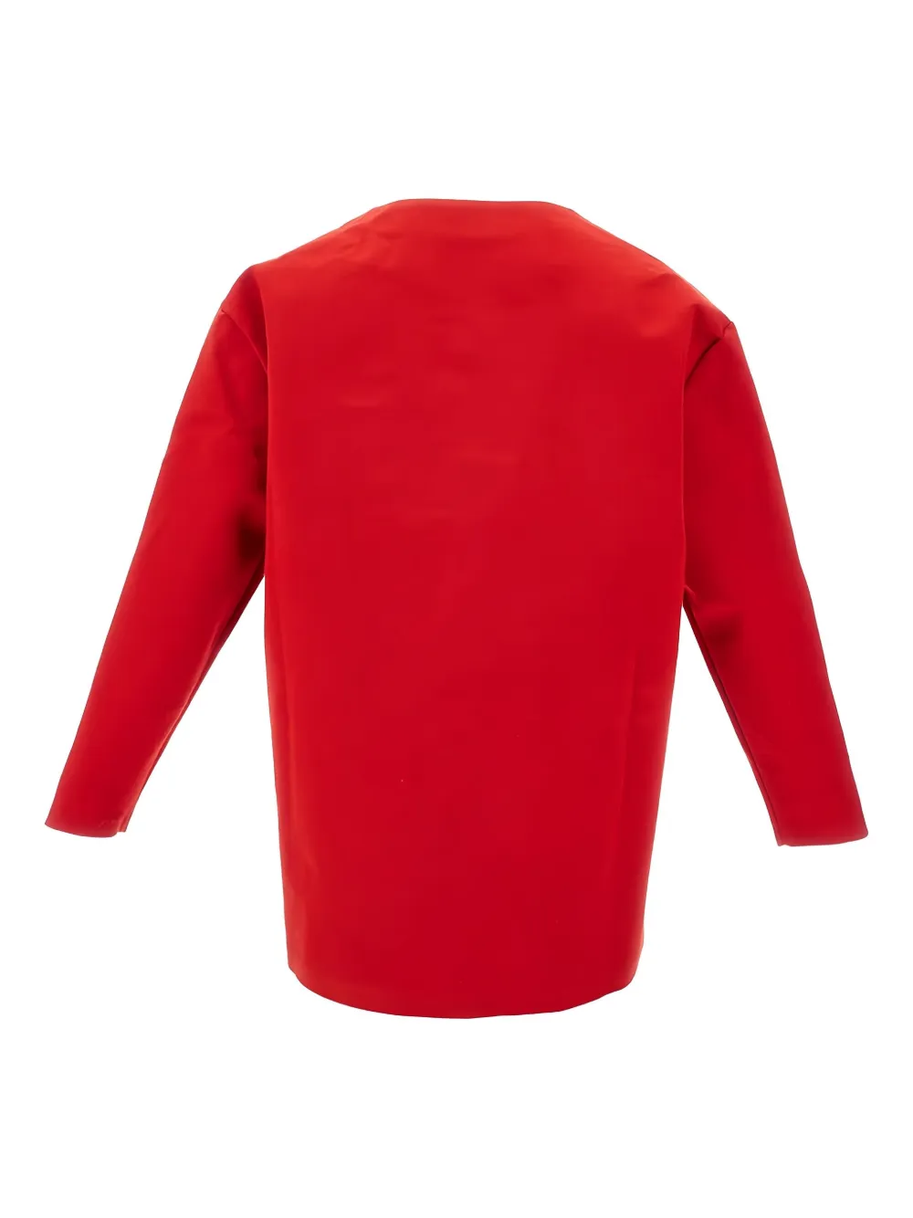 Bally L-blend Stiff Cardigan In Red