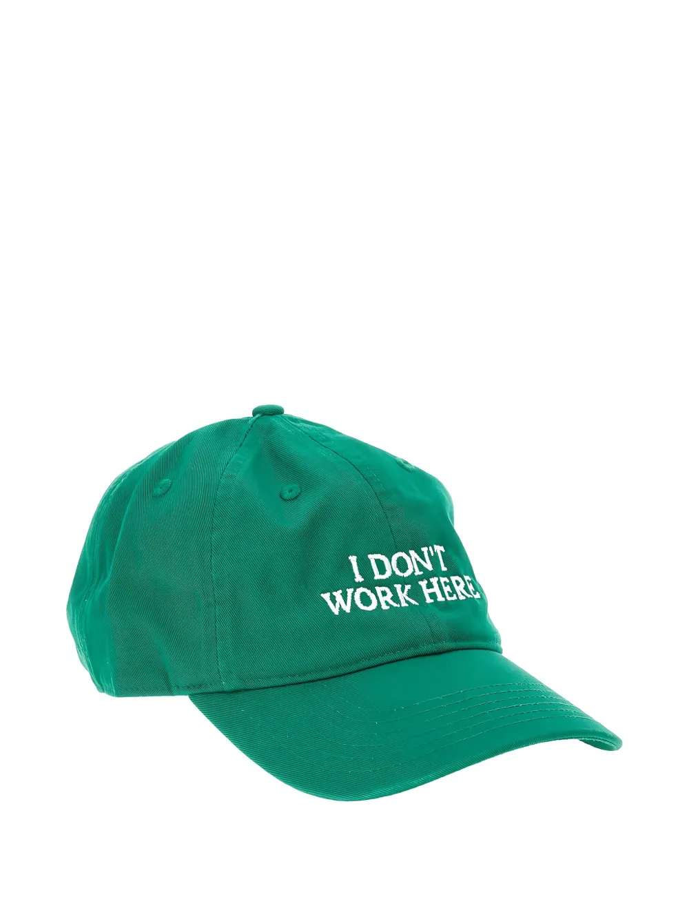 IDEA Sorry I Don't Work Here pet Groen