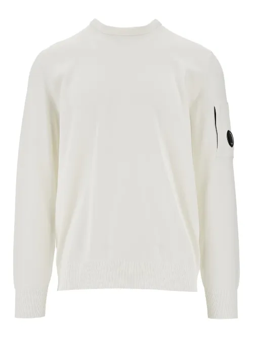 Pull à détail de verre de lunettes signature - C.P. Company - Modalova