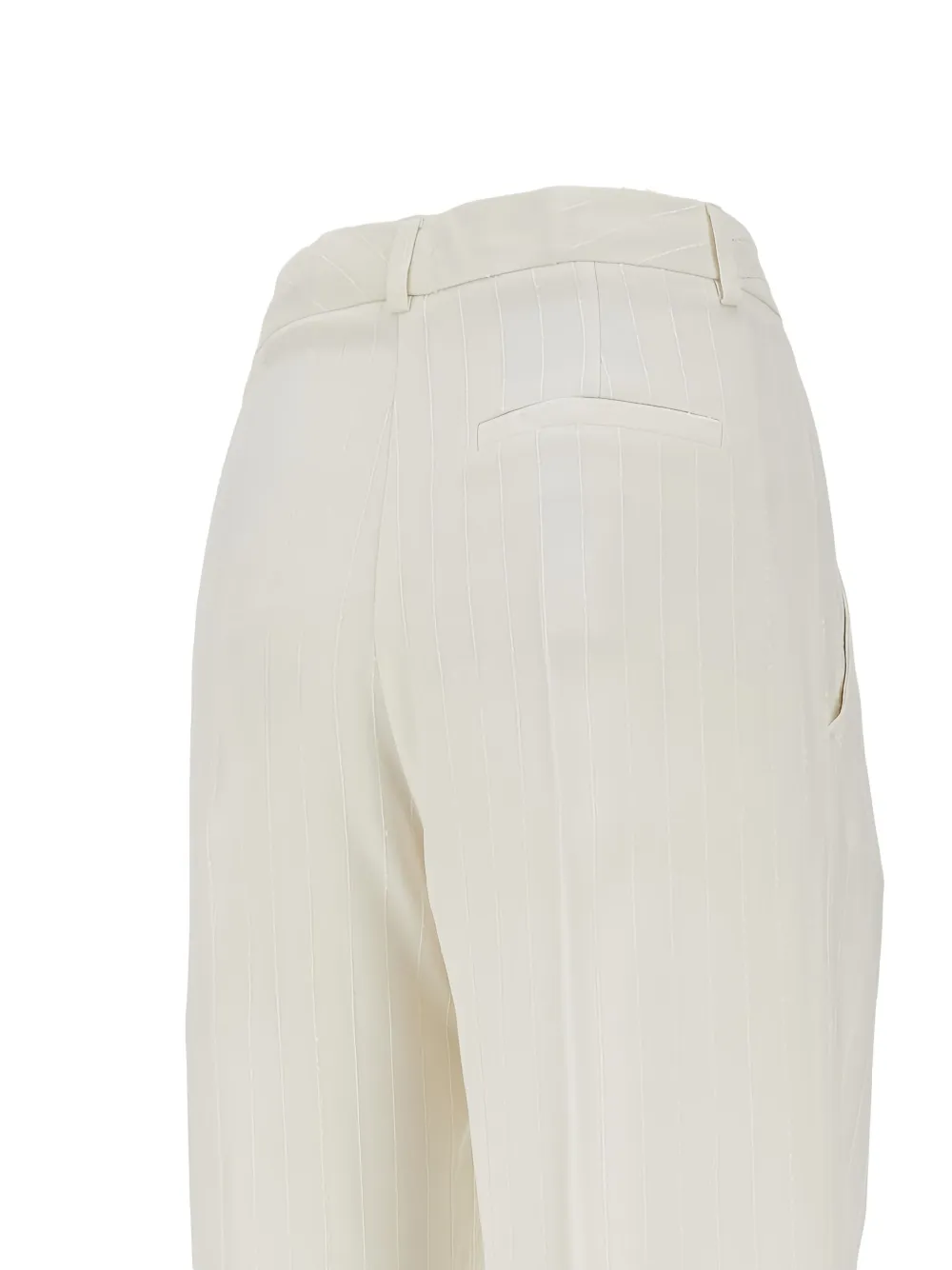 DES PHEMMES DART-DETAILING TAILORED TROUSERS