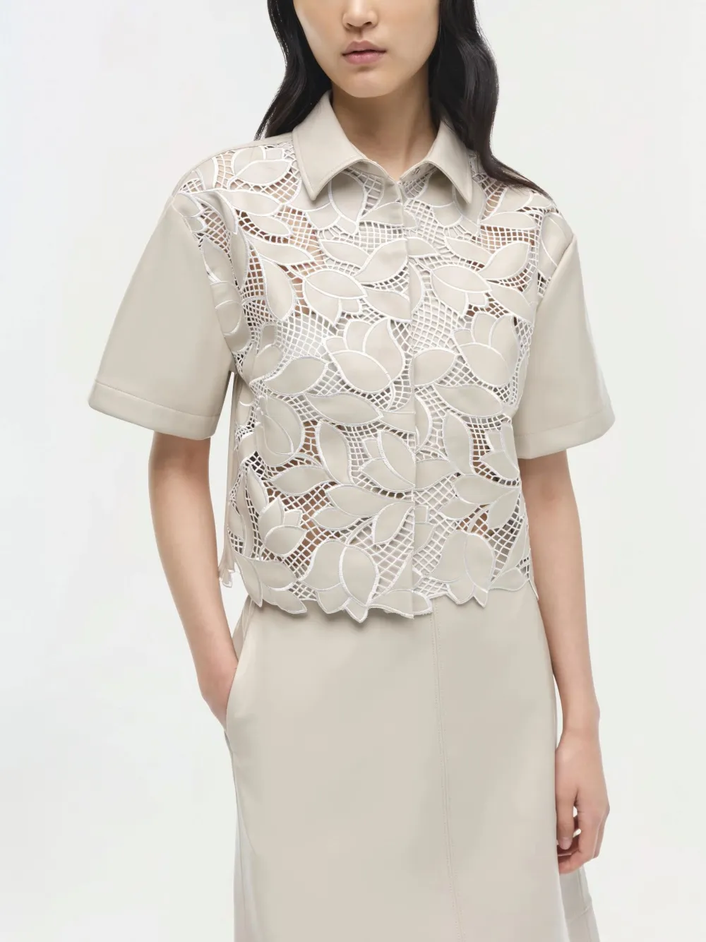 Simkhai Robinson Camp shirt - Beige