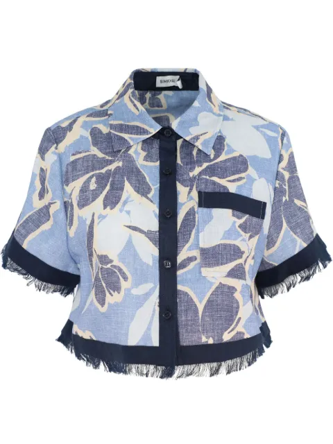 Simkhai camisa con estampado floral