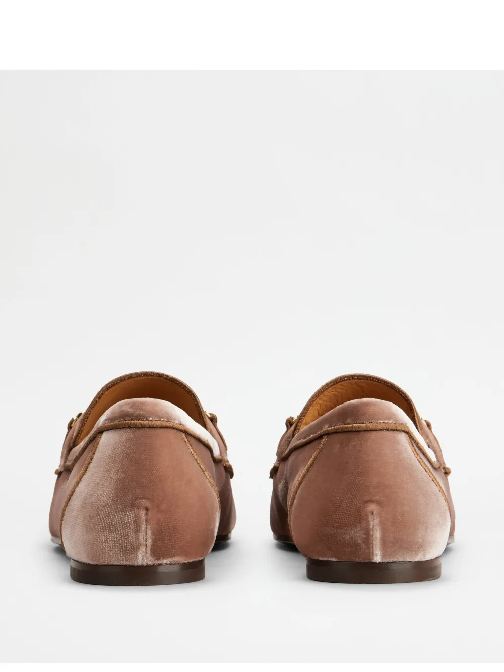 Tod's horsebit-detail loafers Roze