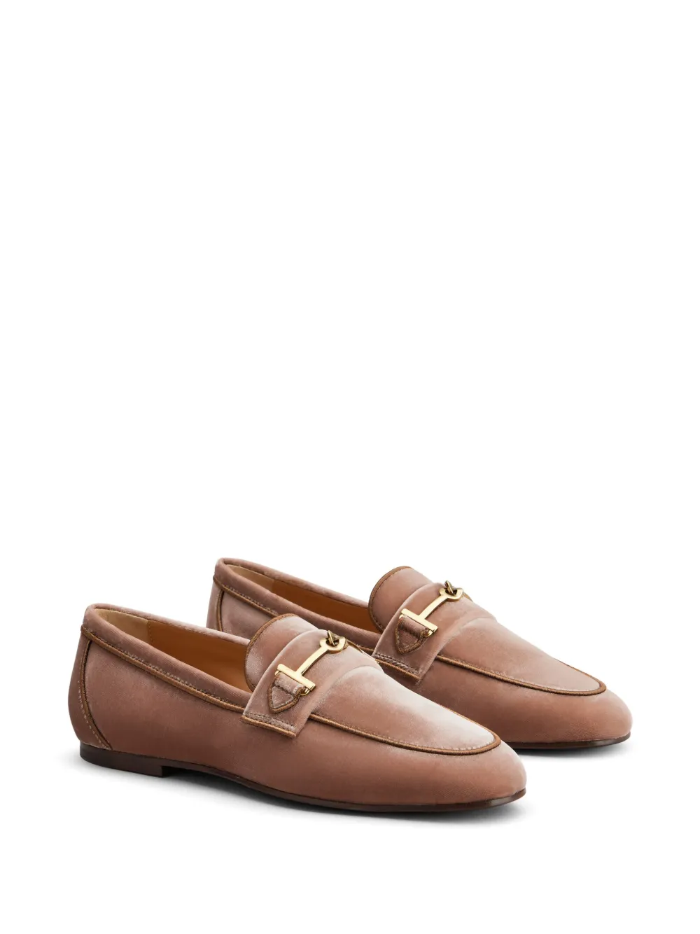 Tod's Loafers met horsebitdetail - Roze