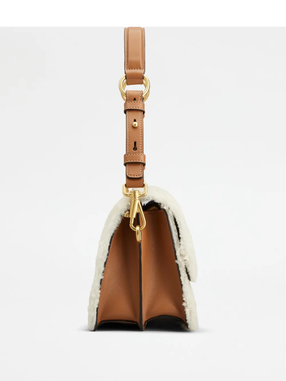 Tod's T Timeless leren schoudertas Wit