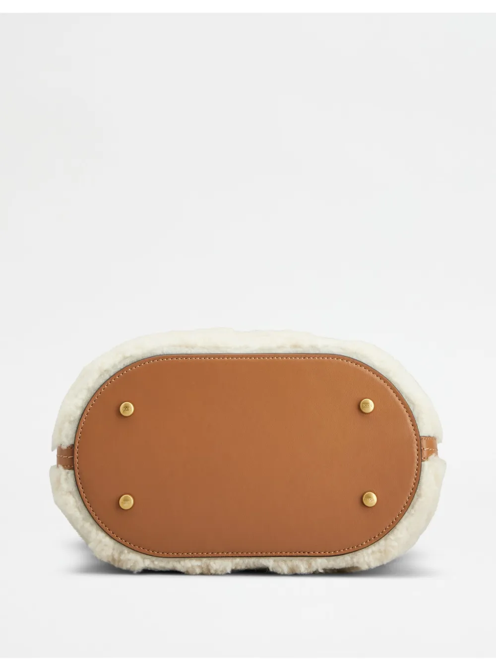 Tod's Bucket-tas met logobedel Wit
