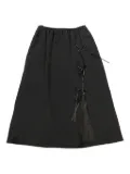 Simone Rocha bow-embellished skirt - Black