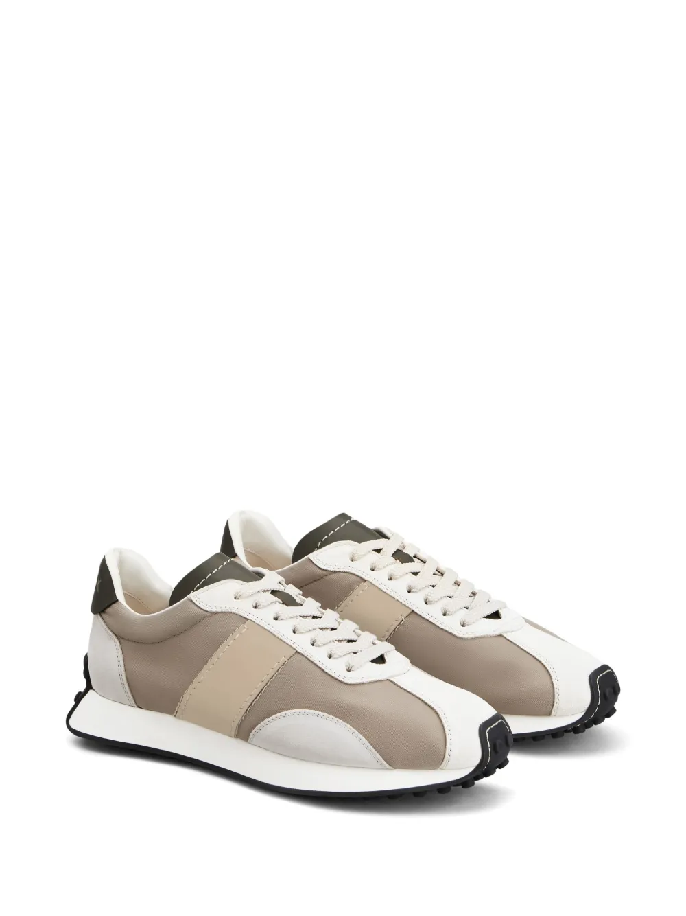 Tod's panelled-design trainers - Beige