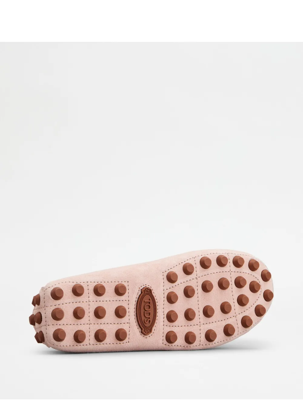 Tod's Gommino suède loafers Roze