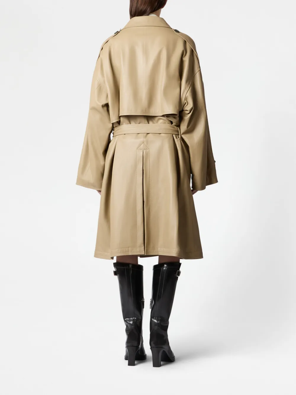Tod's Trenchcoat met ceintuur Beige