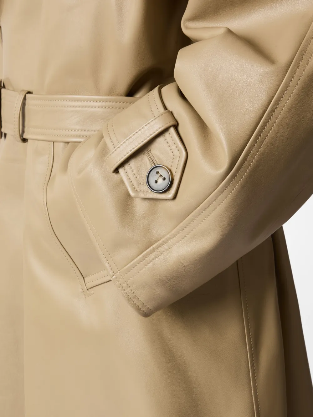 Tod's Trenchcoat met ceintuur Beige